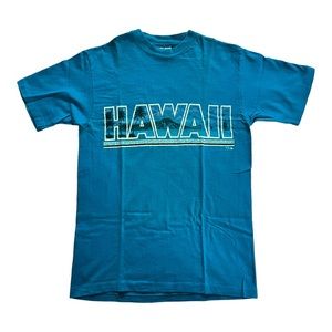 Vintage Single Stitch 80s Hawaii Diamond Head Waikiki USA Made Shirt M